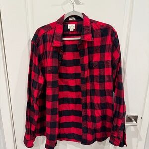 J. Crew Classic Flannel Shirt